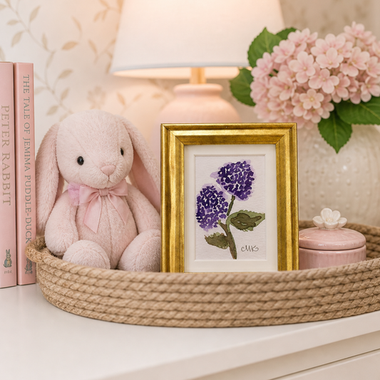 Petite: Hydrangea in Gold IV