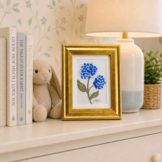 Petite: Hydrangea in Gold I