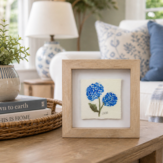 Petite: Hydrangea Shadowbox II