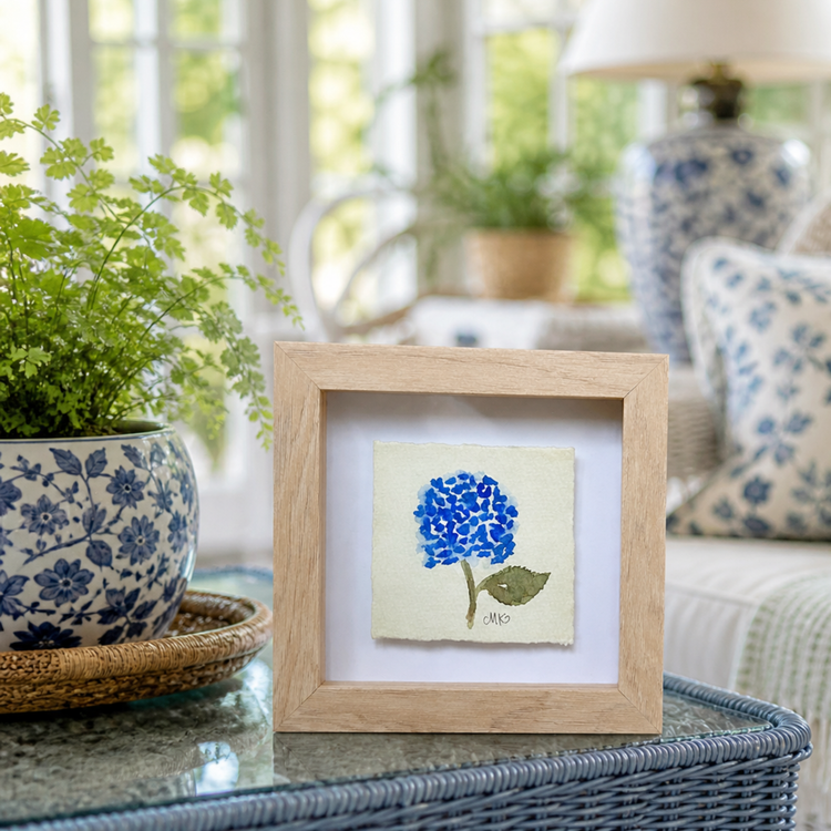 Petite: Hydrangea Shadowbox I