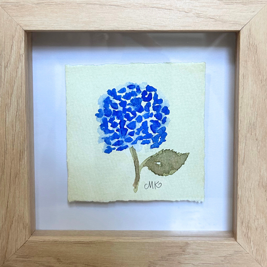 Petite: Hydrangea Shadowbox I