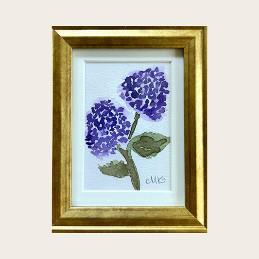 Petite: Hydrangea in Gold IV