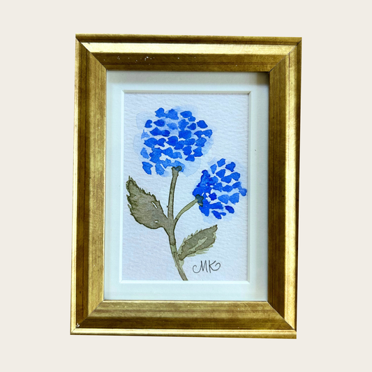 Petite: Hydrangea in Gold I