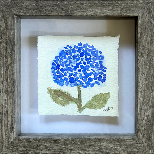 Petite: Hydrangea Shadowbox VI