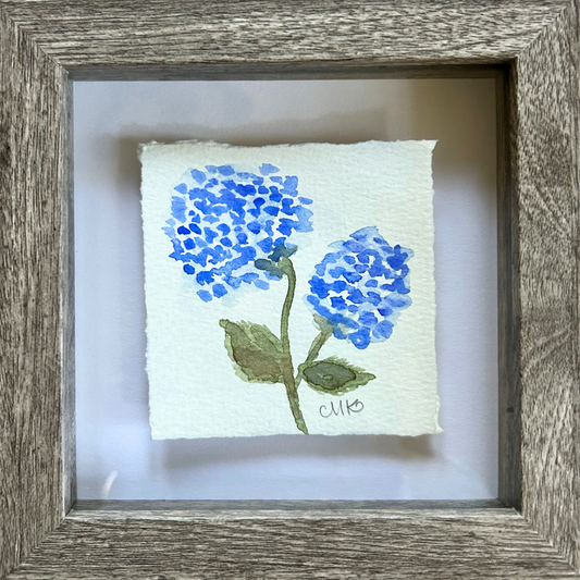 Petite: Hydrangea Shadowbox V